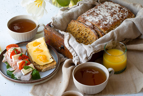 Rugbrød med gulrot